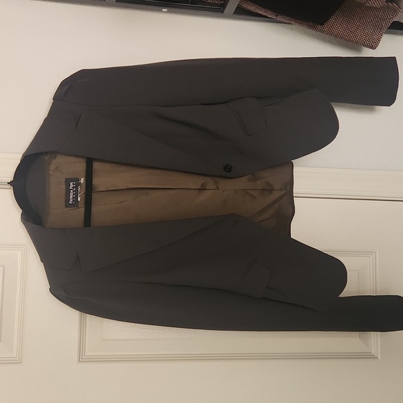 Patrizia Pepe Firenze Olive Green One Buttom Blazer Jacket - Picture 3 of 13